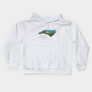 North Carolina USA Kids Hoodie